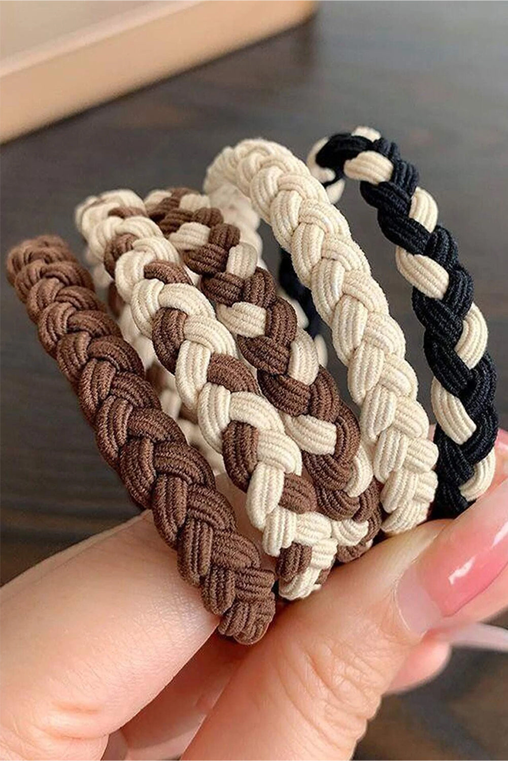 5 PIECE HAIR TIES