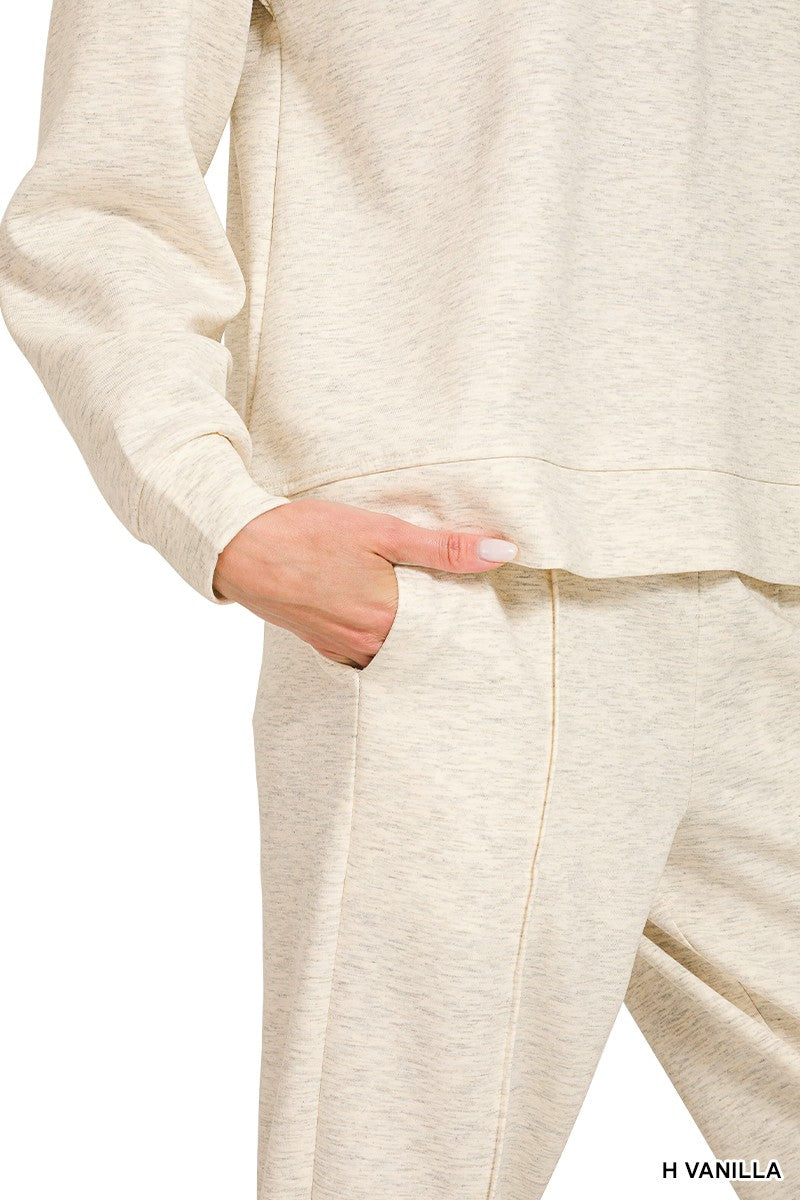 Half Zip Pullover and Jogger Set