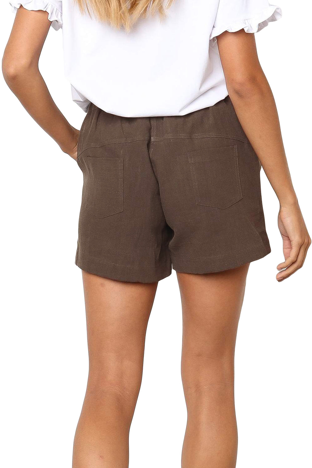 Faylin Tie Front Shorts