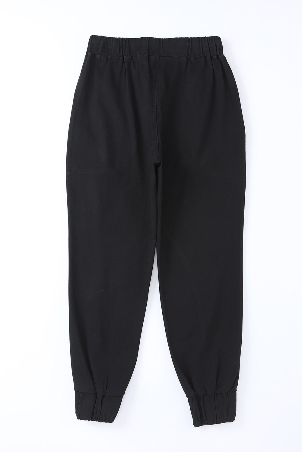 High Waist Drawstring Skinny Joggers