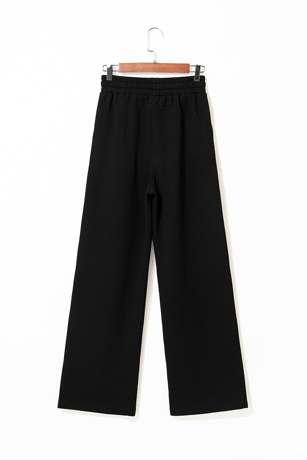 Scuba Drawstring Elastic Waist Pant