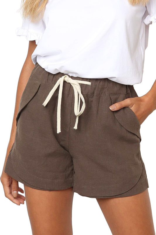 Faylin Tie Front Shorts