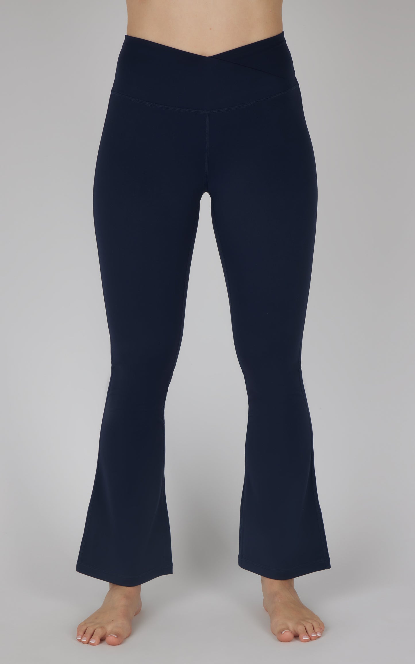 Crisscross Crossover 7/8 Flare Leg Pant