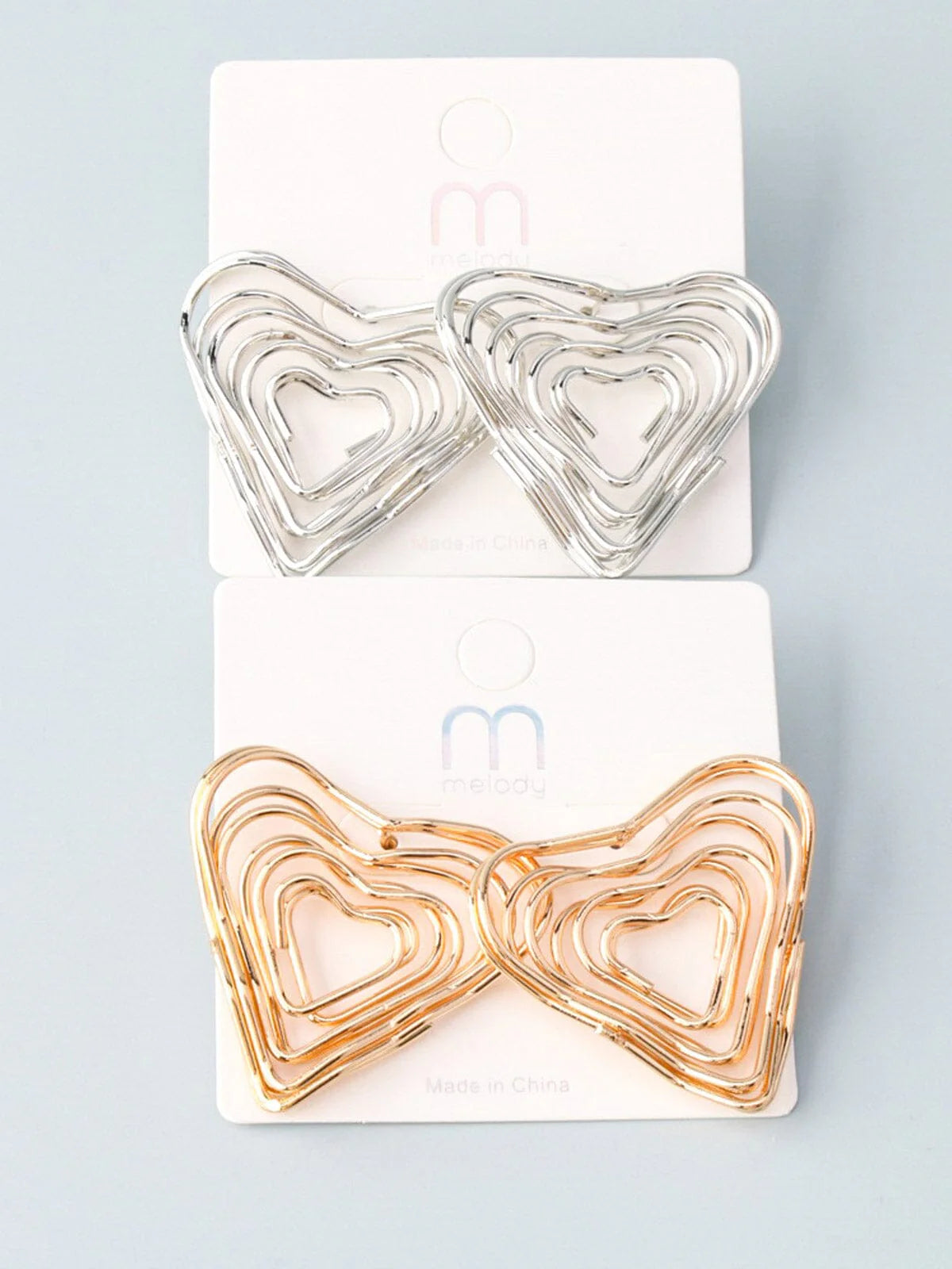 Wire Heart Earrings